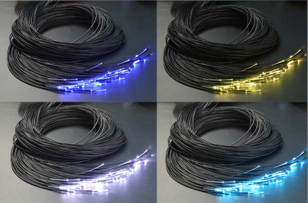 fibre optique end glow